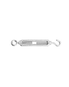 JIS frame type turnbuckle with hook and eye (galvanized steel