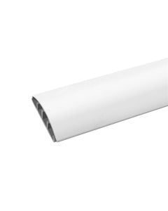Pvc floor channel 18x75,white