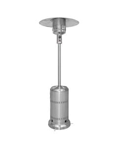 Gas heater inox,D=81cm,H=2.21m,13 kW,870gr/ore,24m2