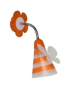 Wall light Fatina 1xE14 40W, oriented, orange