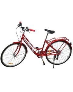 Bicycle, Max, 28 ", 7 speeds, steel body, red color
