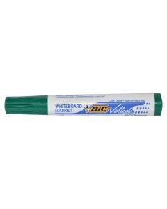 White board markers, Velleda, Bic, plastic, 14x1.5 cm, green, 1 piece
