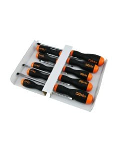 Professional screwdriver set, Beta, Easy S Plus, 1203E/D10, S 0.4x2.5x50, 0.5x3x75, 0.8x4x100, 1.0x5.5x100, 1.2x6.5x150, 1.2x8x150 mm, PH0x3x60, PH1x4.5x80, PH2x6x100, PH3x8x150mm, Cr-V