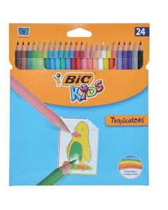 Kids Tropicolours Pencils, BIC, 24 Piece