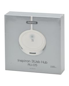 REMAX RU-05 INSPIRON 3USB HUB 1500mm Black/White