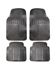 Montecarlo universal rubber car mats, 4 pc