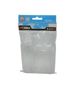 Travel bottles 1x80ml - 2x 40m