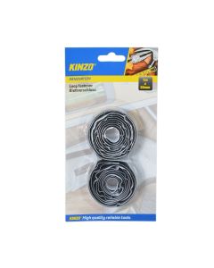 Loop fastener, Kinzo,1m, 20mm, black