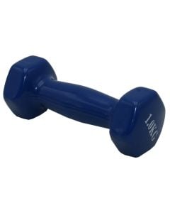 Dumbbel, 1 kg, plastic cover