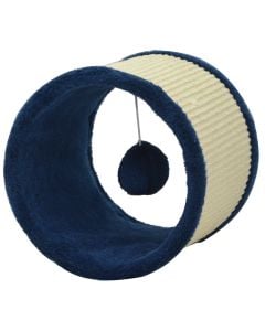 Cat scratcher and seat, Trixie, Ø23×20 cm, circular shape, dark blue