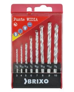 Concrete drill bit, Brixo, 4-5-6-8-10 mm, 5 pc