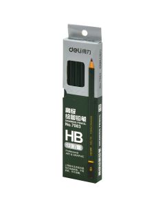 Pencil HB, Deli, B12, dark green
