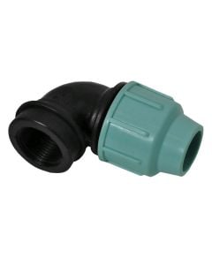 Female threaded elbow 20X3/4" PN 10
