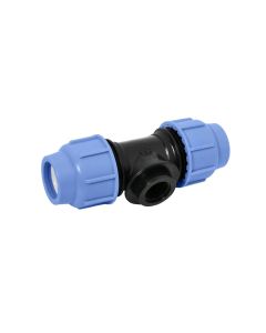 Female threaded tee 32x3/4"x32 PN 16