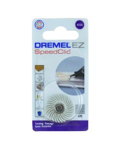 Medium synthetic fiber brush, Dremel, 25 mm, Grit 120