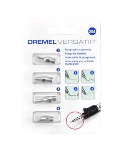 Set 4 accessori per pirografia