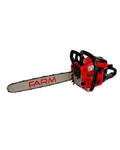 Petrol chain saw, Farm, 52 cc, 45 cm-18'', fuel tank 550 ml