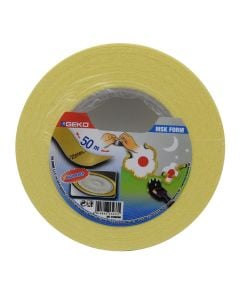 Adhesive masking tape, Geko, Foam, 25 mm x 50 m