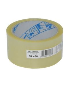 Packing tape, Geko, Pack Standard, 50 mm x 66 m, transparent
