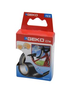 Plasticized cloth adesive tape Geko, Tex, 19 mm x 2.7 m, black