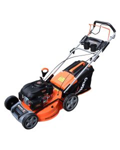 Petrol lawn mower, Daewoo, DLM5100SP, 4-stroke, 173 cm³, 51 cm, 25-75 mm, 65 L catcher, 1500-2000 m², with active wheels