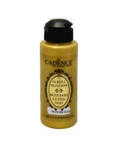 Metallic acrylic paint, Cadence, Gilding, 120 ml, Extra Gold