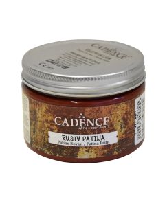 Decorative paint, Cadence, Rusty patina, 150 ml, brown