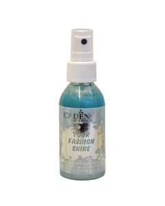 Fabric paint, Cadence, Your fashion shine, 100 ml , metalic, turquoise