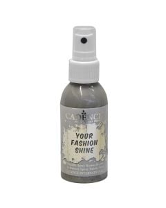 Fabric paint, Cadence, Your fashion shine, 100 ml , metalic, silver