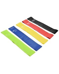 Resistance band for physical exercise, physical therapy, outdoor exercises, 5 pieces
