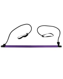 Rope for yoga and fitness exercises 2x1 m with removable plastic base 1 m
