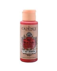 Textile dye, Cadence, Crimson red, matte, 59 ml