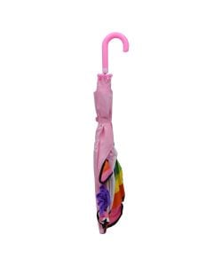 3D children's umbrella, metal, Unicorn, 45 cm,