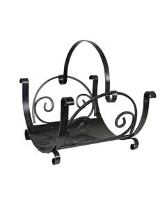Fire log holder 40x42 cm antique brass