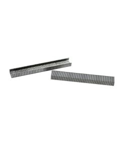 Paper staples, Fornax, metal, 5x4 cm, white and red, 1000 pieces