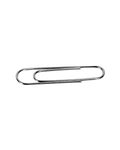 Paper clips MF0506, Eagle, metal, 3.3 cm, metallic gray, 50 pieces