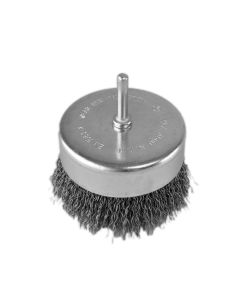 BRUSH, CUP CRIMPED DIA 85 COARSE
