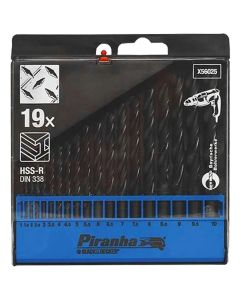Metal drill bit, Stanley, 1-10 mm, 19 cope