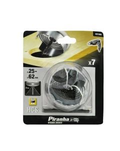 Hole saw for wood, Black&Decker, 25-62x15 mm, 7 cope