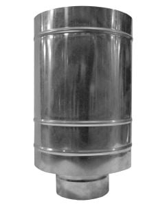 Inox barrel chimney cap Ø250
