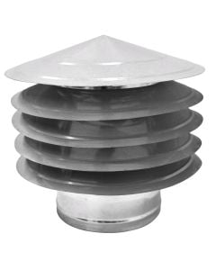 Inox persida chimney cap Ø230