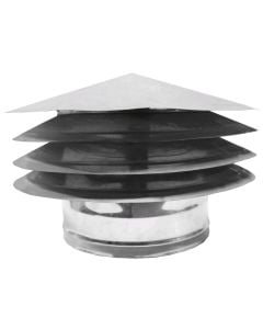 Inox persida chimney cap Ø250