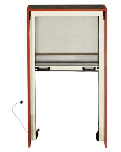 Mosquitoe meshes, PVC, galvanized steel, 1450x1050 mm