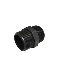 Niple 1-1/4x1-1/4 PVC, PN 16