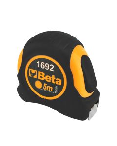 Professional tape measure, Beta, 1692/5, 5 m x 19 mm, metal, shock resistant