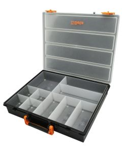 Metal organizer box, Beta, ‎40x34x7 cm, metal & plastic
