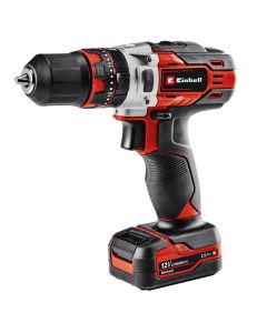 Battery screwdriver, Einhell, TE-CD 12/1 Li-i, 12 V, 2 Ah, 1400 rpm