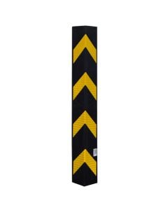 Mbrojtes gome per kendet, 80 cm, PVC, e zeze me te verdhe