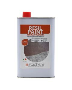 Waterproofing resin for concrete floor, Abichem, 1 L, light gray