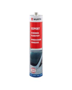 Car glass adhesive, Wurth, Expert, 310 ml, Black